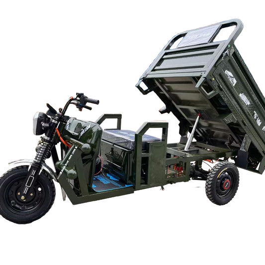 Heavy Duty Dump Electric Cargo Tricycle